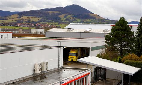 Hauptsitz und Produktionsanlage von Rübezahl Schokolade Dettingen
