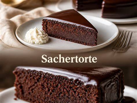 Hauptzutaten für eine traditionelle Sachertorte