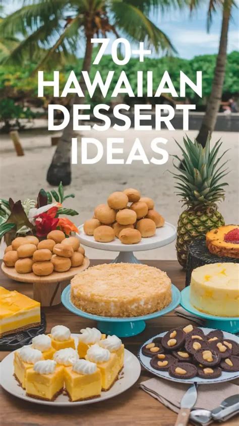 Hawaiianische Desserts - moderne Interpretationen