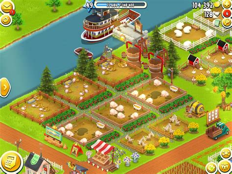 Hay Day Farm Layout und Erweiterungen