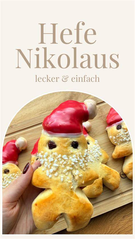 Hefe-Nikolaus Schritt-für-Schritt
