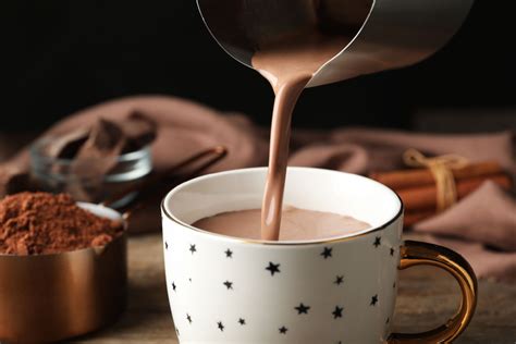 Heiße Schokolade in Tasse