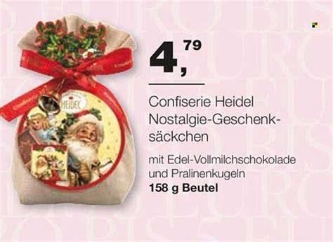Heidel Nostalgie-Verpackungen und moderne Geschenkideen