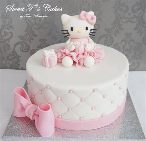 Hello Kitty Fondant Dekoration