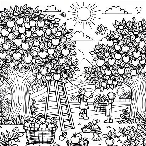 Herbstliche Apfelernte und Streuselkuchen-Stillleben