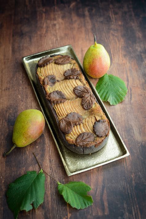 Herbstliche Variation: Birnen, Schokolade und Haselnüsse