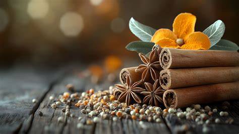 Herbstliche Zutatenkomposition: Kürbis, Marzipan und Zartbitterschokolade auf rustikalem Brett