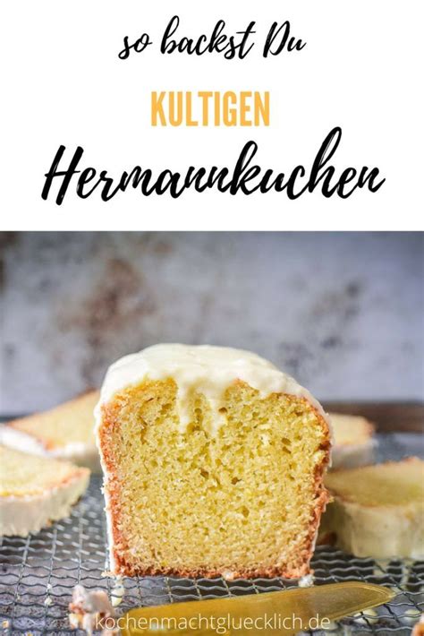 Hermannkuchen mit Eierlikörglasur - klassische Variante