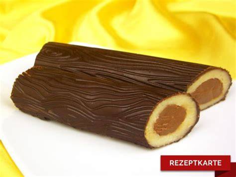 Herstellung Zutaten Bel Royal Nougat Baumstamm