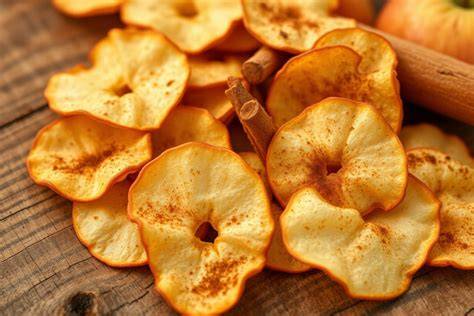 Herstellung und Lagerung von Apfelchips
