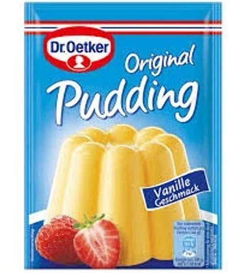 Herstellung und Verpackung von Puddingpulver