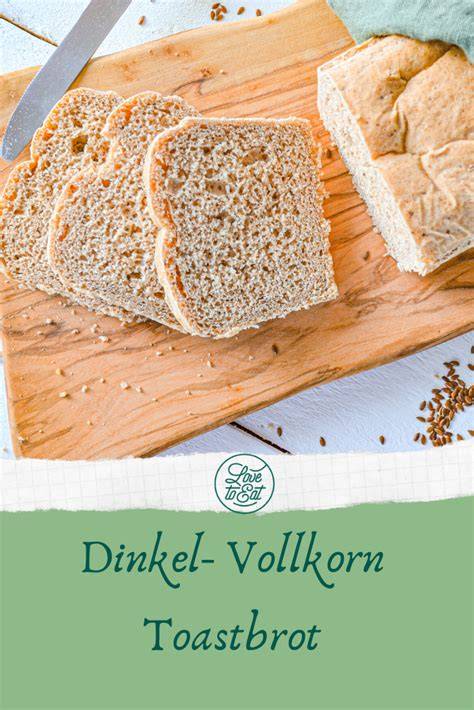 Herstellung von Dinkeltoast ohne Zucker Schritt-für-Schritt