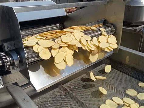 Herstellung von Kartoffelchips