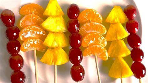 Herstellung von Zuckersirup für kandierte Früchte