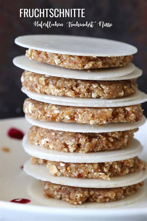 Herstellungsprozess Fruchtschnitte: Mischprozess und Oblaten