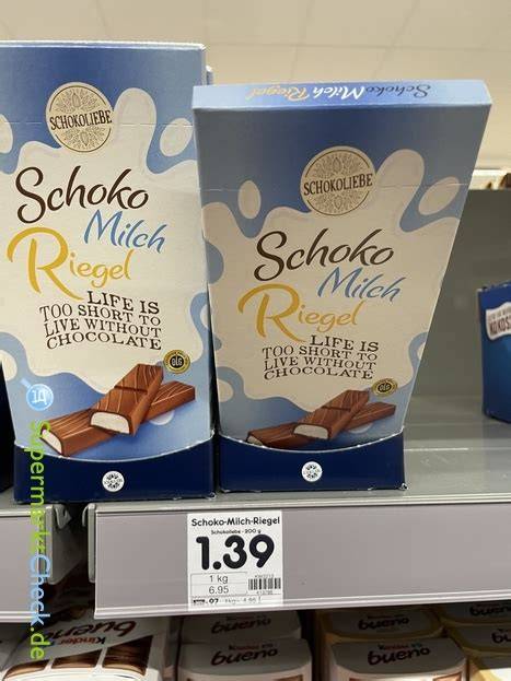 Herstellungsprozess eines Schoko Milch Riegels