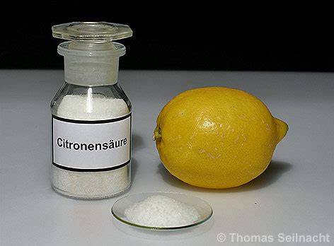 Herstellungsprozess von Zuckerkulör und Citronensäure