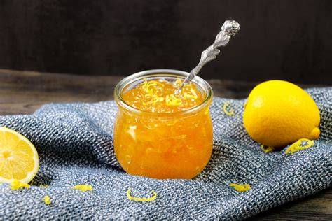 Herstellungsschritte Zitronenmarmelade, Kochen, Gelierprobe