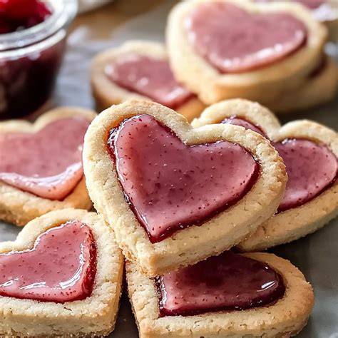 Herzförmige Plätzchen formen