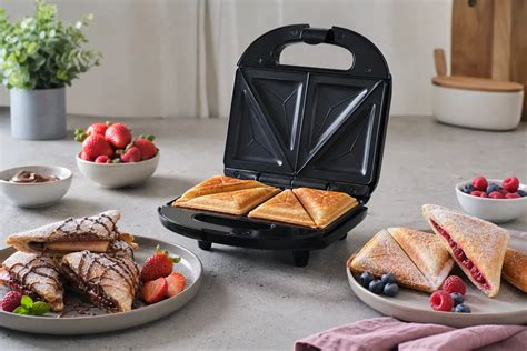 Herzhafte und süße Waffelvarianten aus dem Sandwichmaker