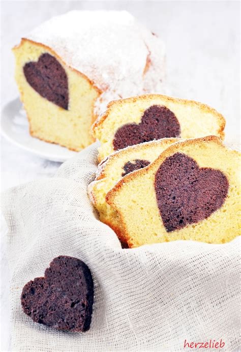 Herzkuchen zum Muttertag, Valentinstag und Geburtstag