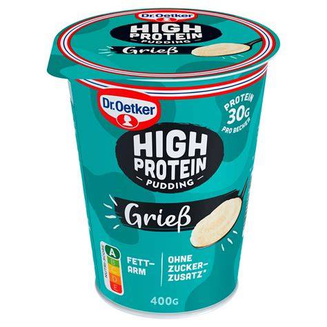 High-Protein-Pudding Sorten: Ehrmann, REWE, Dr. Oetker, Lidl, Aldi - Überblick