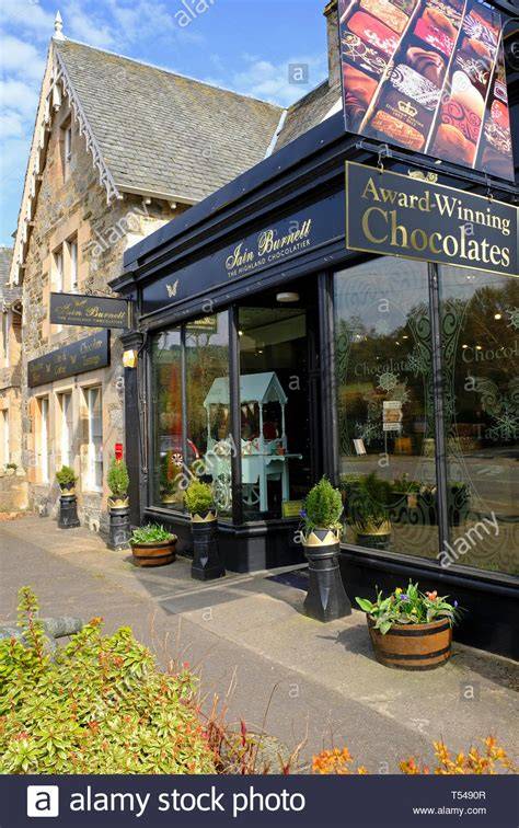 Highland Chocolatier Iain Burnett: Trüffelauslage