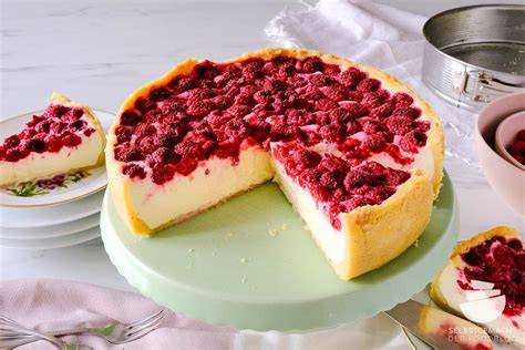 Himbeer‑Semifreddo‑Cheesecake