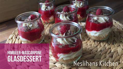 Himbeer-Mascarpone-Glasdessert