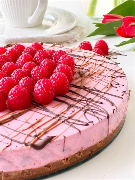 Himbeer-Quark-Torte ohne Backen