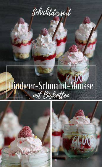 Himbeer-Schmand-Creme Schichtdessert