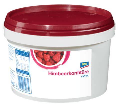Himbeerkonfitüre eindicken im Topf