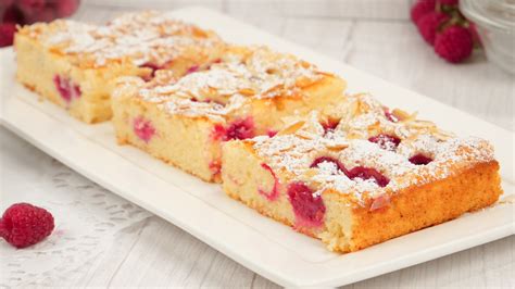 Himbeerkuchen vom Blech