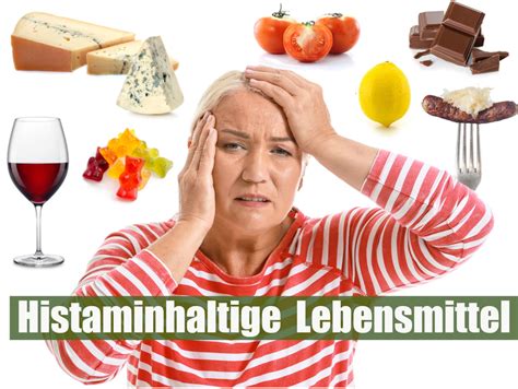 Histaminreiche Lebensmittel: gereifter Käse, Wein, Fisch, eingelegtes Gemüse