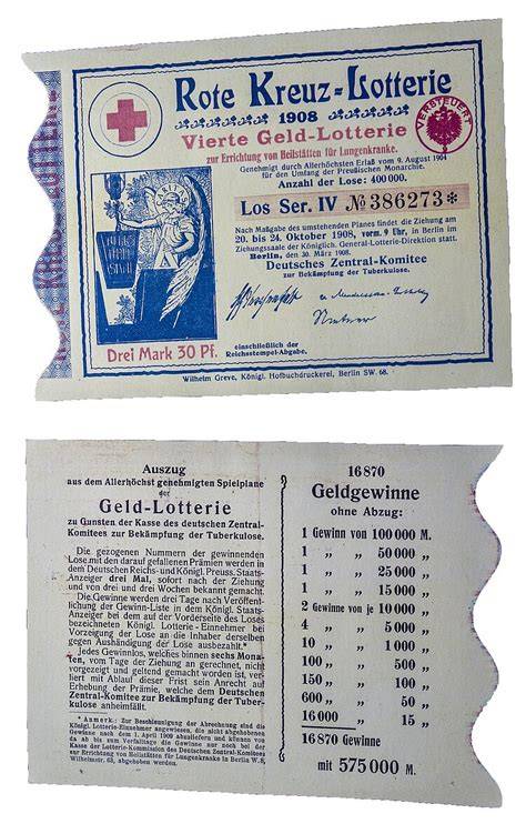 Historie der staatlichen Lotterien bei Bösche