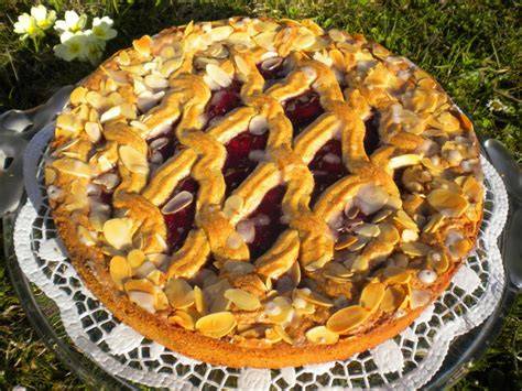 Historische Abbildung der Linzer Torte und Stadt Linz