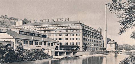 Historische Ansicht der Saalfelder Mauxion Fabrik
