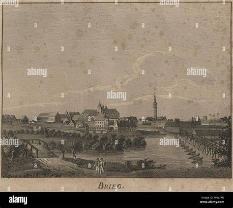 Historische Ansicht des Piasten-Werks in Brieg und Forchheim