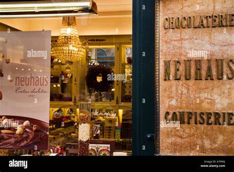 Historische Aufnahme Neuhaus Confiserie in Brüssel