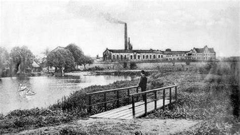 Historische Aufnahme der Manufaktur