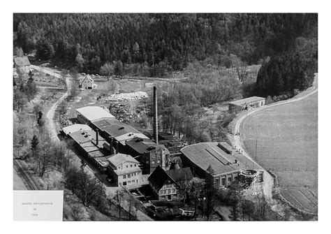 Historische Aufnahme der Produktionsstätte in der Voltastraße