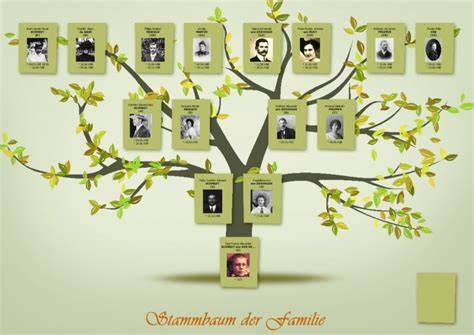Historische Aufnahme und Entwicklung der Konditorei Brandstetter, Stammbaum der Familie Englert