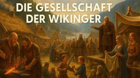 Historische Bilder von Wikinger-Gesellschaft und Metkultur