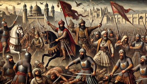 Historische Darstellung: Om Ali Ursprung bei den Mamluken