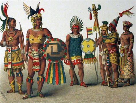 Historische Darstellung der Kakaozubereitung bei den Azteken