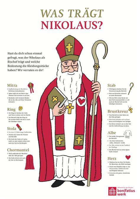 Historische Darstellung von Nikolaus und Spekulatiusfiguren