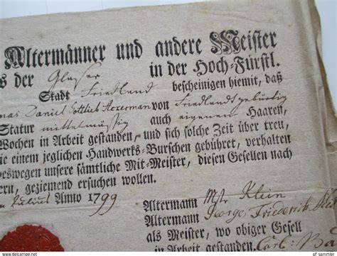 Historische Dokumente und Fertigungswerkzeuge aus der Geschichte des Hauses Niederegger
