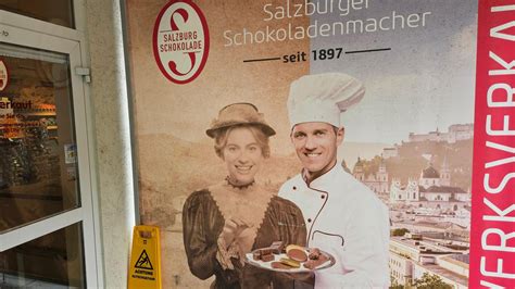 Historische Fabrik Salzburg Schokolade (Außenansicht und Produktion)