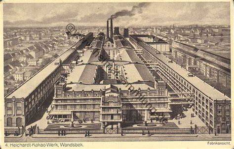 Historische Fabrikansicht Reichardt Wandsbek
