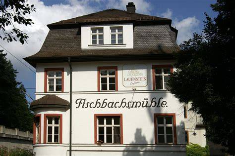 Historische Fischbachsmühle - Ursprung der Confiserie Burg Lauenstein